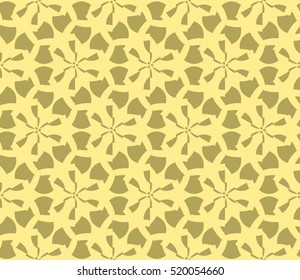 Abstract geometric wallpaper. vector. yellow