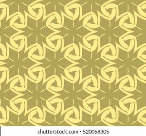 Abstract geometric wallpaper. vector. yellow