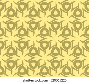 Abstract geometric wallpaper. vector. yellow