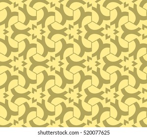 Abstract geometric wallpaper. vector. yellow