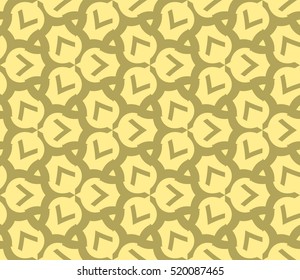 Abstract geometric wallpaper. vector. yellow