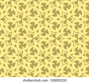 Abstract geometric wallpaper. vector. yellow