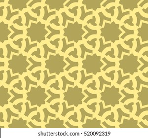 Abstract geometric wallpaper. vector. yellow