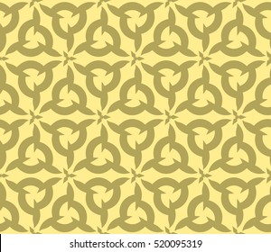 Abstract geometric wallpaper. vector. yellow