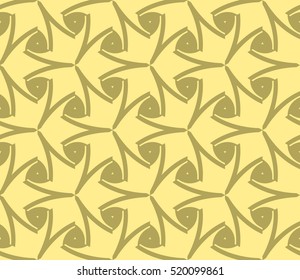 Abstract geometric wallpaper. vector. yellow
