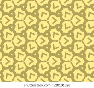 Abstract geometric wallpaper. vector. yellow