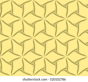 Abstract geometric wallpaper. vector. yellow