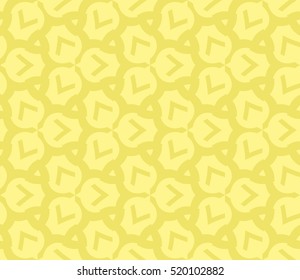 Abstract geometric wallpaper. vector. yellow