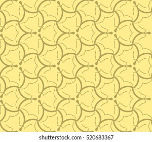 Abstract geometric wallpaper. vector. yellow