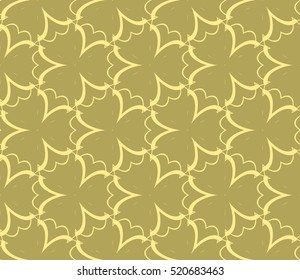 Abstract geometric wallpaper. vector. yellow