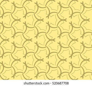 Abstract geometric wallpaper. vector. yellow