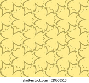 Abstract geometric wallpaper. vector. yellow