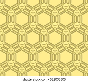 Abstract geometric wallpaper. vector. yellow