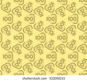 Abstract geometric wallpaper. vector. yellow