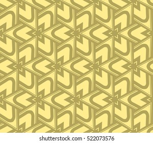 Abstract geometric wallpaper. vector. yellow