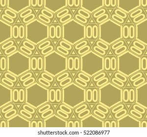 Abstract geometric wallpaper. vector. yellow