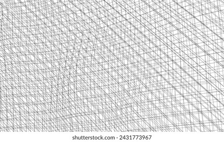 Abstract geometric wave 3d illustration