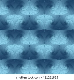 Abstract geometric wave background. Seamless geometrical pattern. Multipurpose design for labels, tags, tissue and wrapping paper. Vector illustration.