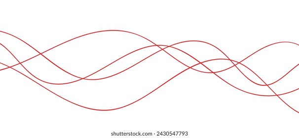 abstract geometric wave line pattern