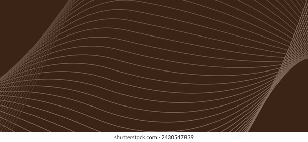 abstract geometric wave line pattern