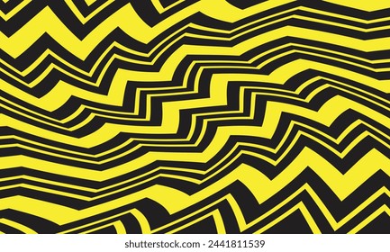 abstract geometric wave line pattern art vector illustration