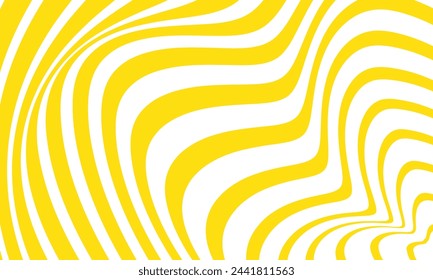 abstract geometric wave line pattern art vector illustration