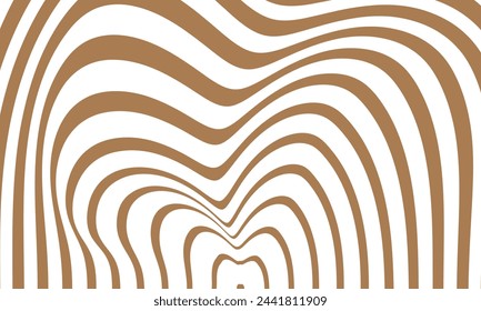 abstract geometric wave line pattern art vector illustration
