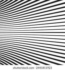 abstract geometric wave line pattern art vector illustration