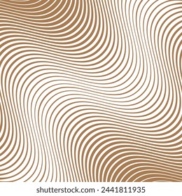 abstract geometric wave line pattern art vector illustration