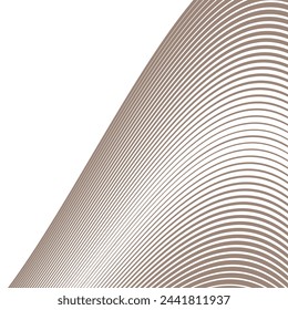 abstract geometric wave line pattern art vector illustration