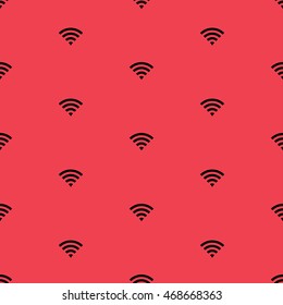 Abstract geometric wave pattern. Pattern can be used for wallpaper, cover fill, web page background, surface textures. Vector linen texture.