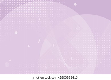 Abstract geometric wave pattern in soft lavender gradient background