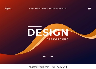 Abstract Geometric Waves UI UX Background This vibrant and dynamic backdrop features a stunning combination of abstract geometric waves. Perfect for modern and futuristic designs