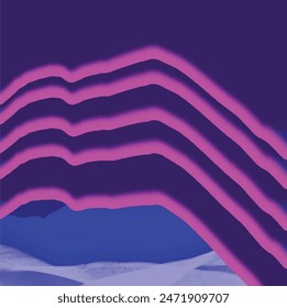 Abstract geometric wavy background in bright red, pink, magenta, blue color for brochure, wallpaper, invitation, backdrop, banner, presentation, flyer, infographics, poster, placard, fabric. Vector