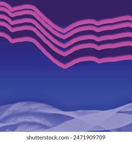 Abstract geometric wavy background in bright red, pink, magenta, blue color for brochure, wallpaper, invitation, backdrop, banner, presentation, flyer, infographics, poster, placard, fabric. Vector