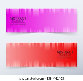 Abstract geometric web design banner template. Annual report, design templates, future poster template design.