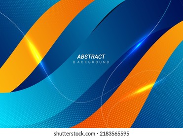 Abstract geometric website landing page design modern background. magazine cover multicolor