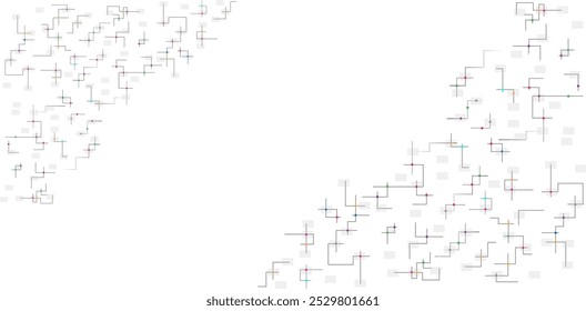  Diseño de fondo blanco geométrico Abstractas