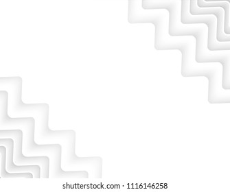 Abstract. Geometric white background ,light and shadow ,Vector