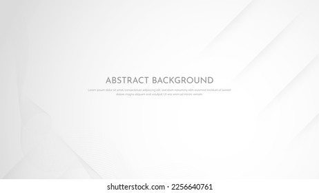 abstract geometric white background. modern abstract graphic vector illustration