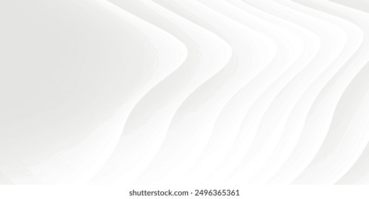 Abstract geometric white background overlapping layers on bright space with line effect decoration. Circle style concept modern graphic design element eps 10
