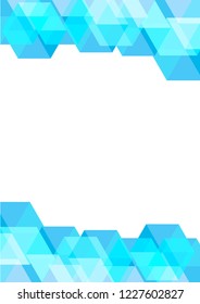 Abstract geometric white Background, with space for design, text input ,Design business cards, text input, vector illustration.