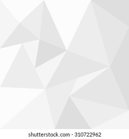 Abstract, geometric white background. Template for style design. Polygon, vector background. 
