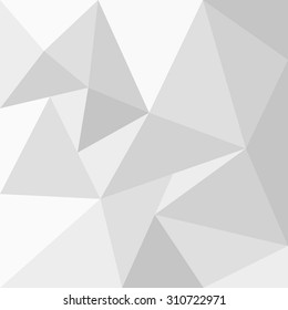 Abstract, geometric white background. Template for style design. Polygon, vector background.