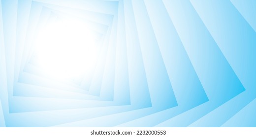 Abstract geometric white and blue color background. Vector illustration.