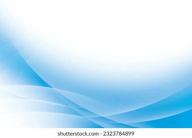 Abstract geometric white and blue color background. Vector illustration.