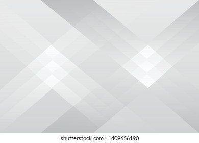 Abstract geometric white color background, vector illustration