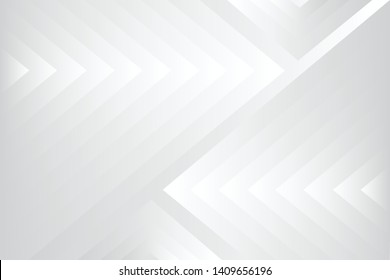 Abstract geometric white color background, vector illustration