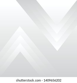 Abstract geometric white color background, vector illustration