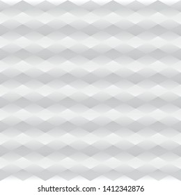 Abstract geometric white color background, vector illustration
